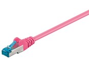Verkkokaapelit - Pro LAN CAT 6A S/FTP - Pinkki - 2m - 4040849937439