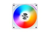 Kotelotuuletin - Lian Li UNI FAN AL120 - Kotelotuuletin - 120mm - Valkoinen, RGB-valolla - 28 dBA - UF-AL120-1W