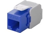 Lisätarvikkeet - Pro Keystone module RJ45 CAT 6A UTP Sininen - 4040849906886