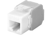 Lisätarvikkeet - Pro Keystone module RJ45 CAT 6A UTP Valkoinen - 4040849908675