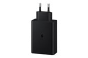 Puhelin - Adapterit & Laturit - Samsung 65W Teho Adapter Trio - Musta - EP-T6530NBEGEU