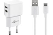Puhelin - Adapterit & Laturit - Pro USB-C™ charger set 2.4 A - 4040849449871
