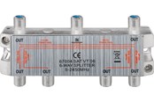 Antennikaapelit/-liittimet - Pro SAT-splitter 6-way 6 ports - 4040849670046