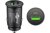 Puhelin - Adapterit & Laturit - Pro Kaksinkertainen USB-autolaturi USB-C™ PD (Power Delivery) - 4040849556340