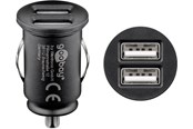 Puhelin - Adapterit & Laturit - Pro Kaksinkertainen USB-autolaturi (2xUSB) - 4040849718977