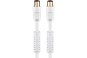 Antennikaapelit/-liittimet - Pro Antenna cable with ferrite (80 dB) 2x shielded - 4040849277207