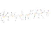 Valaisimet - Goobay Hopea Wire String Light ''Snowflakes'' with 10 LEDs - 4040849579486