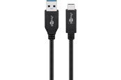 USB kaapelit - Pro USB-A <-> USB-C - 1m - USB 3.2 Gen 2 - Musta - PUSB3.2G2-AC-BLK-1M