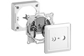 Lisävarusteet (Kiinnikkeet, pistorasiat jne.) - Pro 2-way antenna end wall socket Kit - 4040849688515