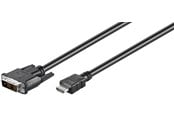 Näyttökaapeli - Pro DVI-D/HDMI™ cable nickel plated - 4040849505812