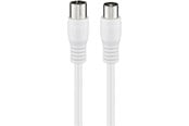 Antennikaapelit/-liittimet - Pro Antennikaapeli (luokka A >85 dB) 2x suojattu 3 m - 4040849666155