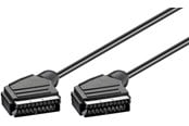 Näyttökaapeli - Pro Scart connection cable nickel plated ø 7 mm - 4040849117039