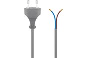 Sisäiset virtakaapelit - Pro Euro cord for assembly 1.5 m Harmaa - 4040849513466