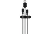 Kaapelihyllyt, Kaapelisukat & Kaapelisiteet - Pro Cable Management Clip 3 Slots Musta - 4040849706851