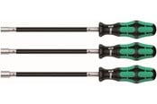 Käsityökalut  - Wera 3 Piece Kraftform Flexible Shaft Nutspinner Set - 05135311001