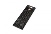 DIY Vesijäähdytys - EK Water Blocks EK-Quantum Torque Color Ring 10-Pack STC 10/16 - Green - 3831109816578