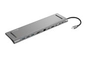 Telakointiasemat - Sandberg USB-C 10-in-1 telakointiasema - telakointiasema - USB-C - VGA HDMI - GigE - 136-31
