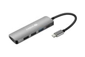 Telakointiasemat - Sandberg USB-C telakka HDMI+3xUSB+PD 100W - telakointiasema - USB-C - HDMI - 136-32