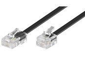 Verkkokaapelit - Pro Modulaarinen puhelinkaapeli - Musta - 3m - 4040849685309