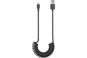USB kaapelit - Pro Micro USB charging and sync cable spiral cable - 4040849623349