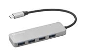 USB hub - Sandberg 4-Port USB Hub USB hub - 4 porttia - USB 3.0 - hopea - 336-20