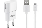 Puhelin - Adapterit & Laturit - Pro Mikro-USB-laturisetti 1 A - 4040849452970