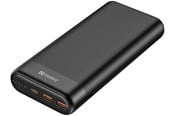 Powerbank - Sandberg Powerbank 20000 PD65W+2xQC3.0 -laturi Powerbank - musta - 20000 mAh - 420-62