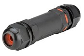 Verkkokaapelit - Pro Kaapelin liitin 10 cm IP 68 - Musta - 4040849812927