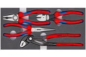 Käsityökalut  - KNIPEX Pihtisarjat, vaahtomuoviin upotettuna - 00 20 01 V15