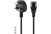 Sisäiset virtakaapelit - Pro UK - cold-device - Musta - 2m - 4040849457678