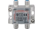 Antennikaapelit/-liittimet - Pro SAT-splitter 3-way - 4040849670022