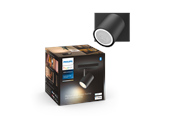 Smart Home - Älykoti - Philips Hue Runner Single Spotlight - Musta - 929003812201