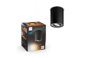 Smart Home - Älykoti - Philips Hue Pillar Single Kohdevalaisin - Musta - 929003811201
