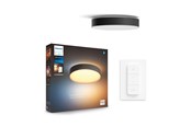 Smart Home - Älykoti - Philips Hue Enrave Keskikokoinen Kattovalaisin - Musta - 915005996701