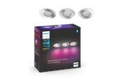 Smart Home - Älykoti - Philips Hue Xamento Kylpyhuoneen alasvalaisin - Kromi - 3-Pack - 929003812901