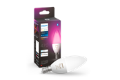 Smart Home - Älykoti - Philips Hue Color E14 B39 Kynttilälamppu - 1-pack - 929002294204