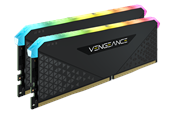 RAM - Corsair Vengeance RGB RS DDR4-3200 - 32GB - CL16 - Dual Channel (2 pcs) - AMD Optimized - Musta RGB - CMG32GX4M2E3200C16
