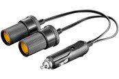 Antennikaapelit/-liittimet - Pro AUTON tupakansytyttimen Y-jakaja 12 V 0,2 m - 4040849117664