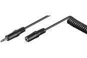 Audiokaapelit - Pro Kuulokkeiden jatkojohto 3,5 mm kierrekaapeli - 4040849500176