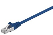 Verkkokaapelit - Pro CAT 5e patchcable F/UTP blue 2 m - 4040849501593