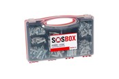 Naulat ja ruuvit - Fischer SOS-Box -liitin S + FU + ruuvit - 533629