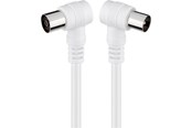 Antennikaapelit/-liittimet - Pro Angled antenna cable (<70 dB) 2x shielded - 4040849115240