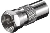Audiokaapelit - Pro F-adapter: F male > Coaxial male - 4040849116254