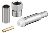 Puhelinkaapelit - Pro FME-naarasliitin RG 58/U-kaapelille puristettavaksi. - 4040849117923