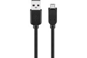 USB kaapelit - Pro USB 2.0 Hi-Speed cable Musta - 4040849939228