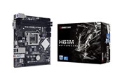 Emolevy - BIOSTAR H61MHV3 - emolevy - mikro-ATX - LGA1155-kanta - H61 Emolevy - Intel H61 Express - Intel LGA1155 socket - DDR3L (Low Voltage) RAM - Micro-ATX - H61MHV3