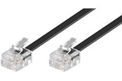 Verkkokaapelit - Pro Modulaarinen puhelinkaapeli - Musta - 10m - 4040849503191