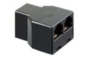 Verkkokaapelit - Pro ISDN T-sovitin - Musta - 50597