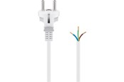Virtakaapelit (ulkoinen) - Pro Safety plug cord for assembly 1.5 m Valkoinen - 4040849513282