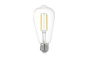 Smart Home - Älykoti - EGLO CONNECT-Z ST64 6W 2700K E27 clear - 12227